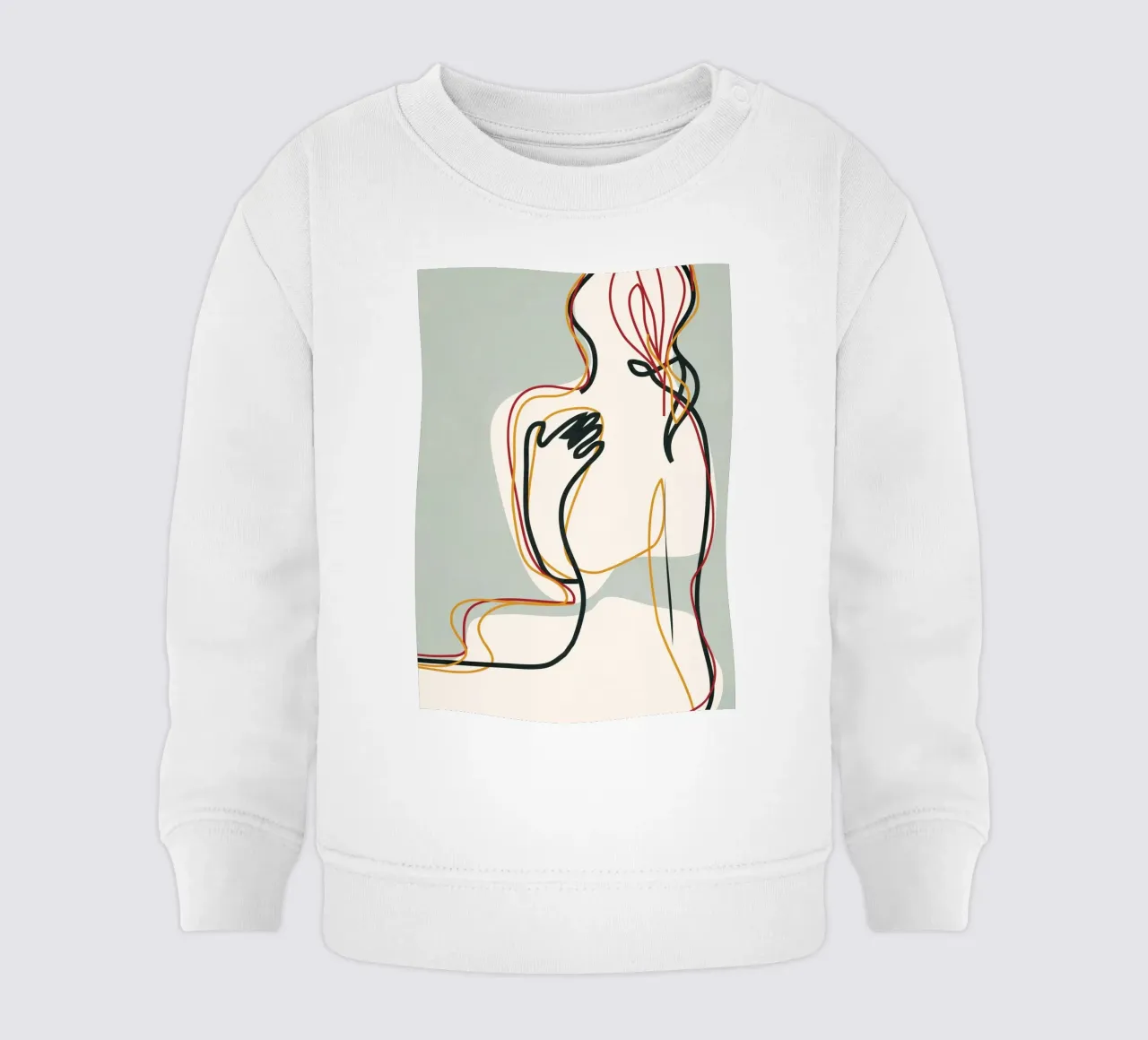 Abstract Thought Movement 3 felpa neonato da Nadjaa