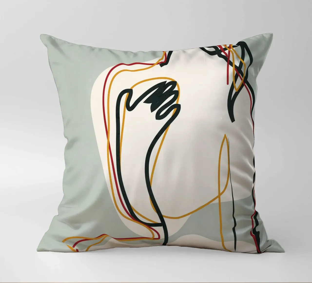 Abstract Thought Movement 3 cuscino da Nadjaa