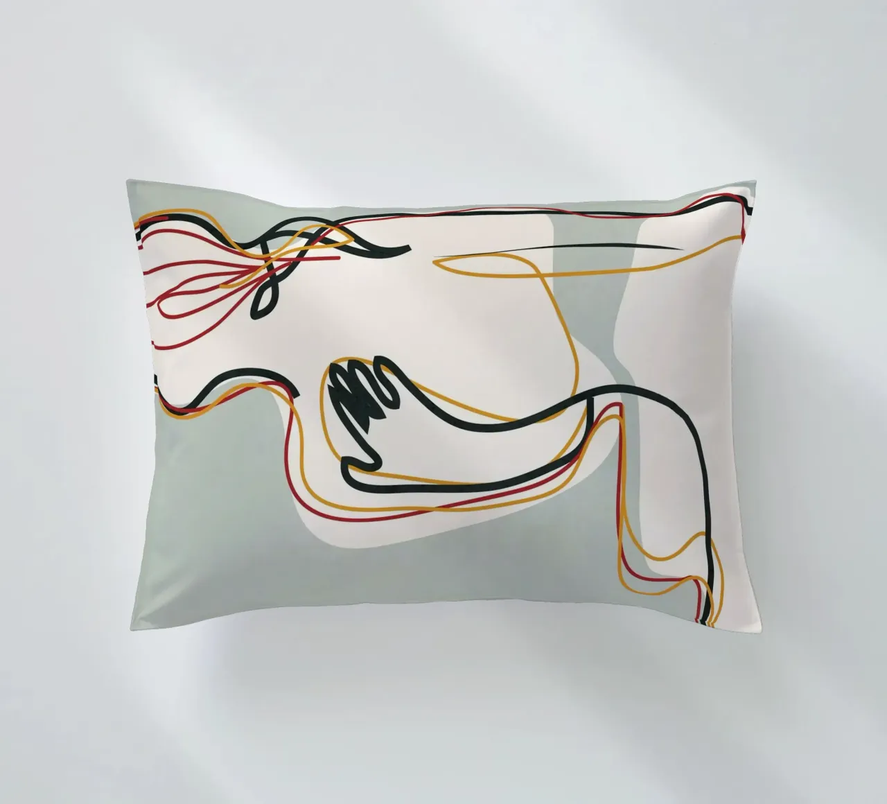 Abstract Thought Movement 3 cuscino da Nadjaa