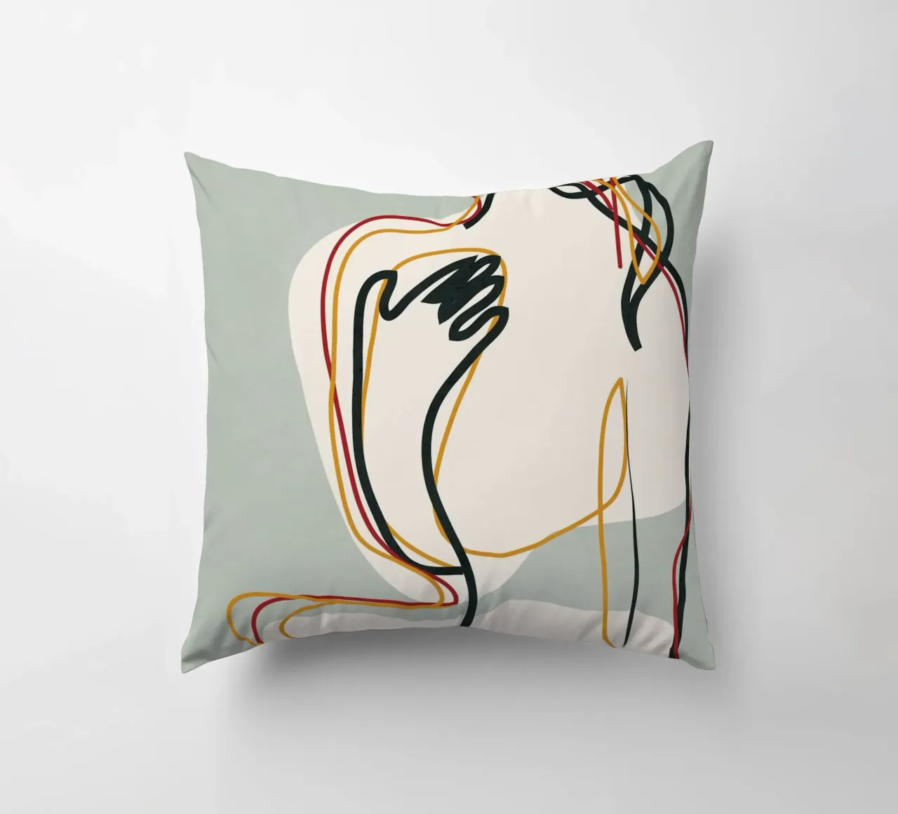 Abstract Thought Movement 3 cuscino da Nadjaa