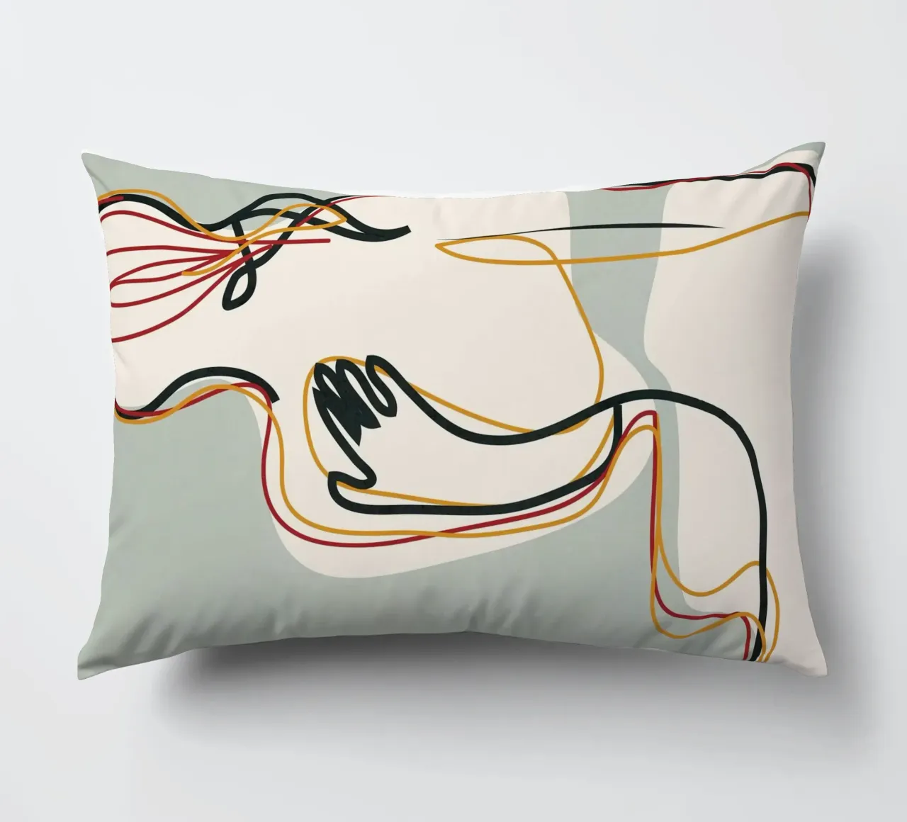 Abstract Thought Movement 3 cuscino da Nadjaa