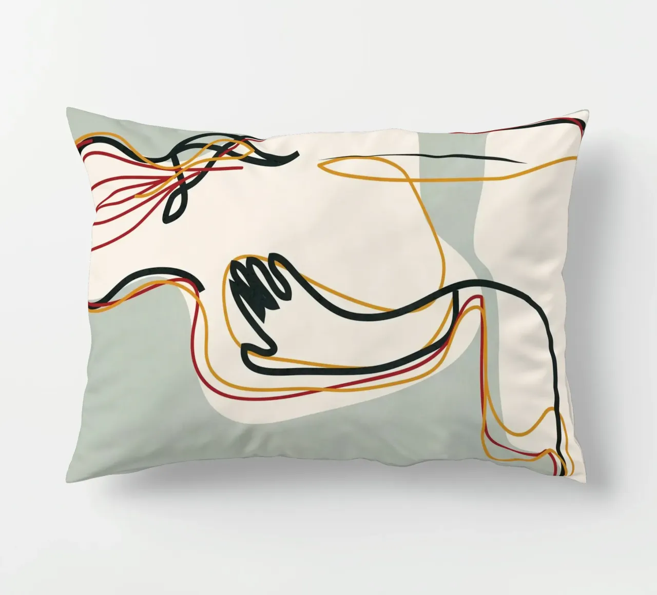 Abstract Thought Movement 3 cuscino da Nadjaa