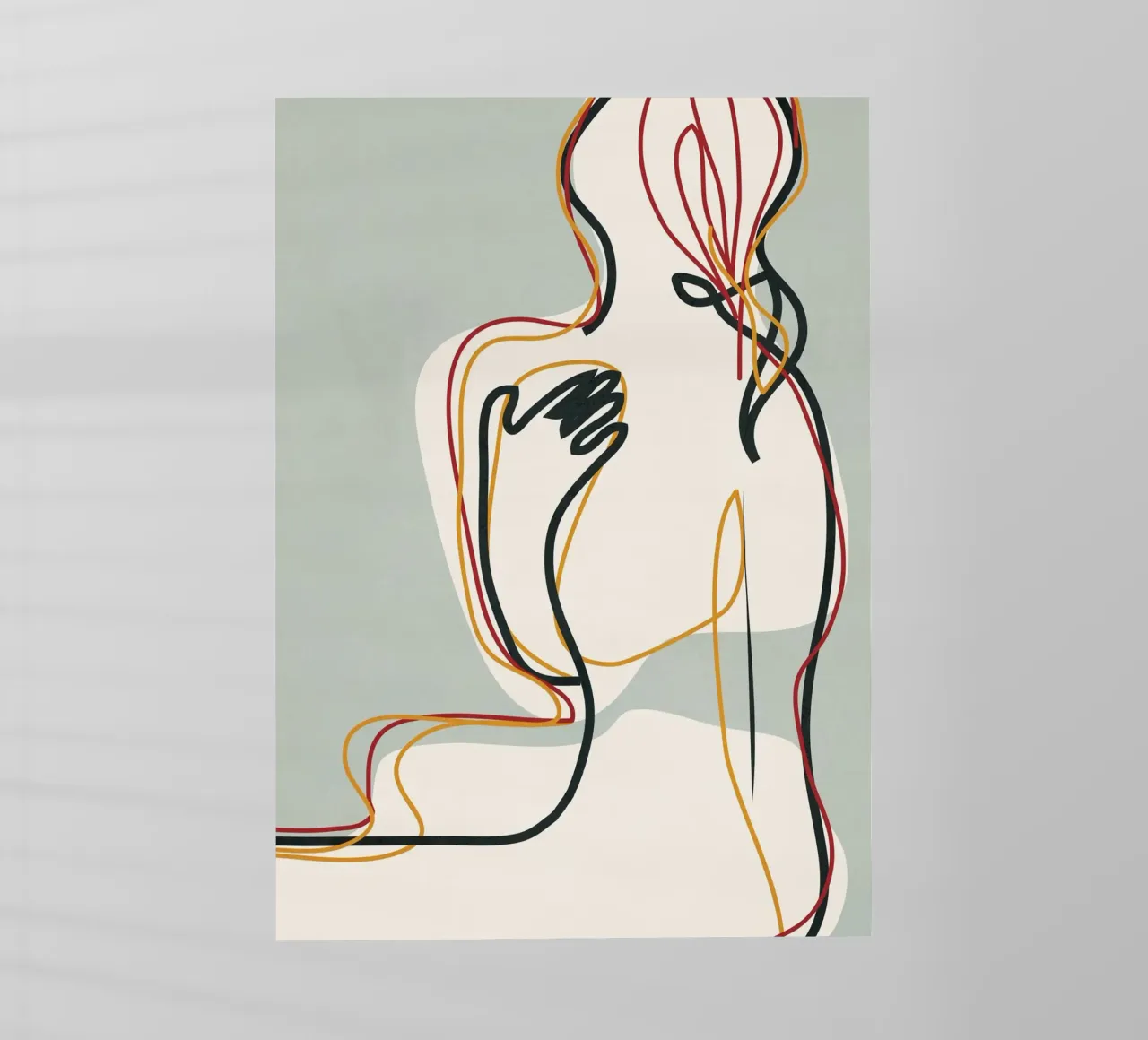 Abstract Thought Movement 3 pellicola backlit da Nadjaa