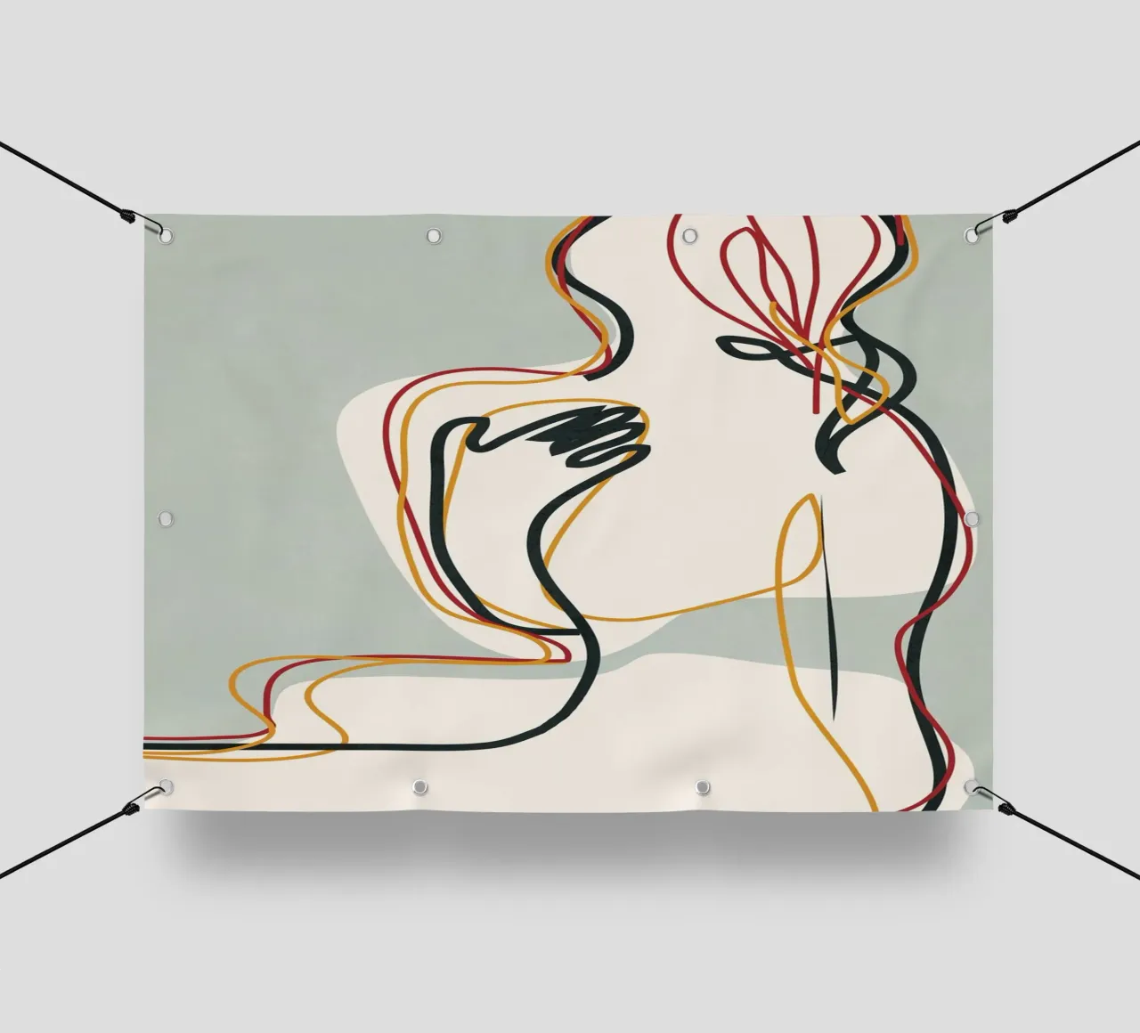 Abstract Thought Movement 3 telo in pvc da Nadjaa