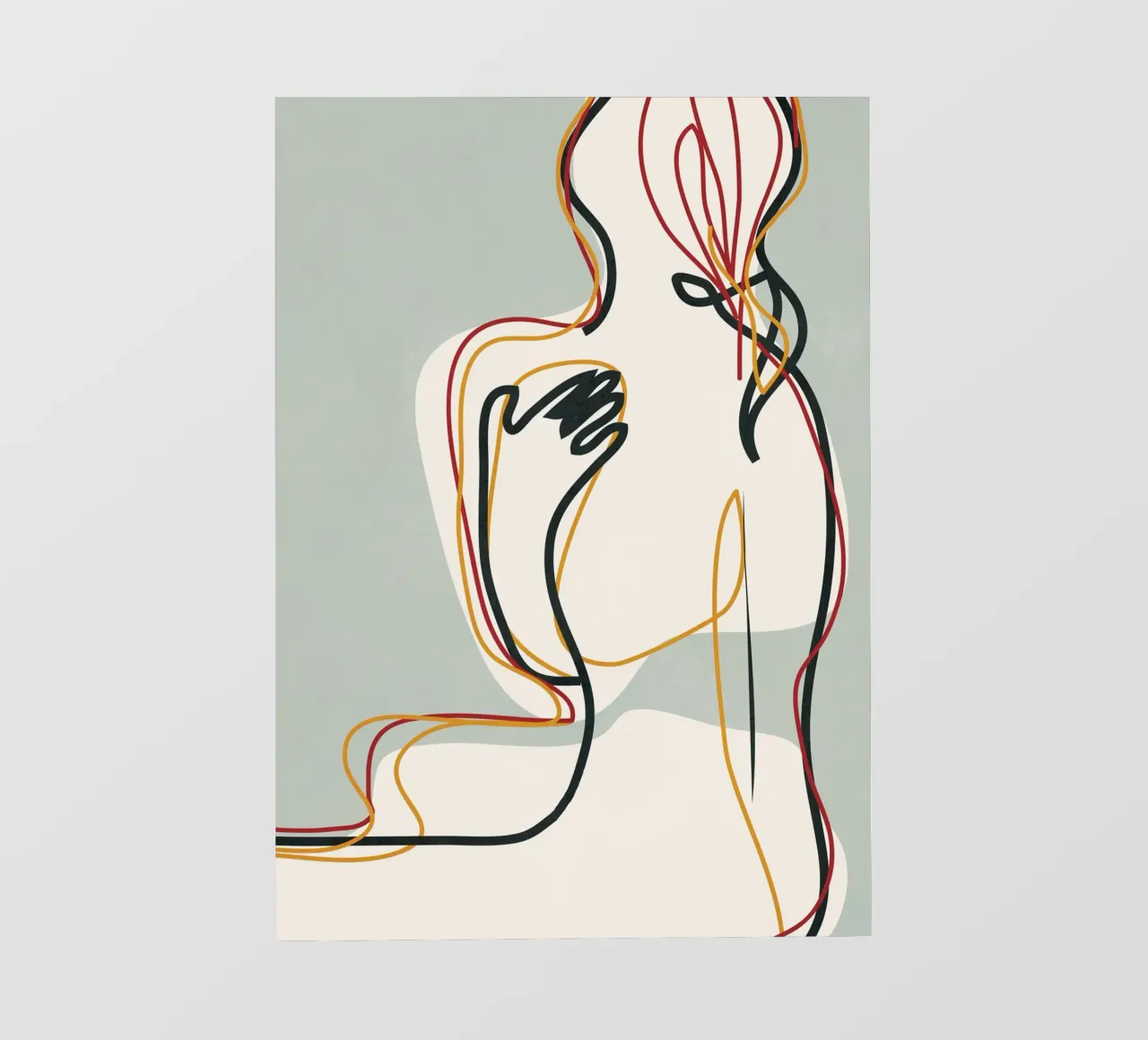 Abstract Thought Movement 3 telo in pvc da Nadjaa