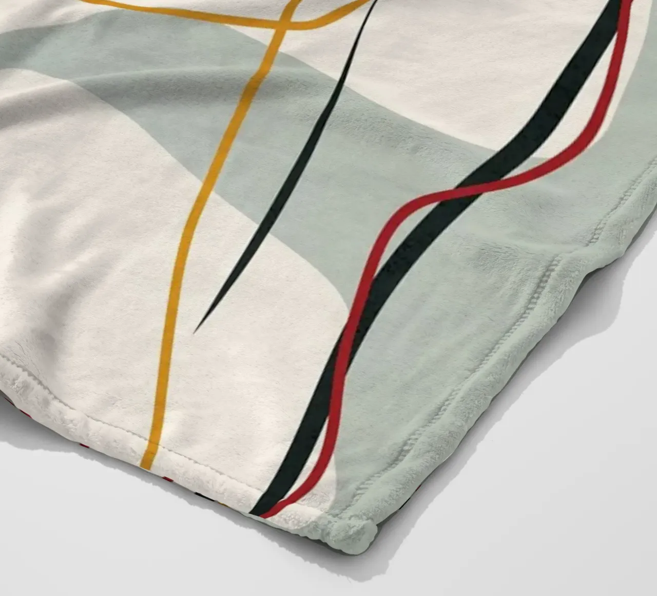 Abstract Thought Movement 3 coperta in pile da Nadjaa