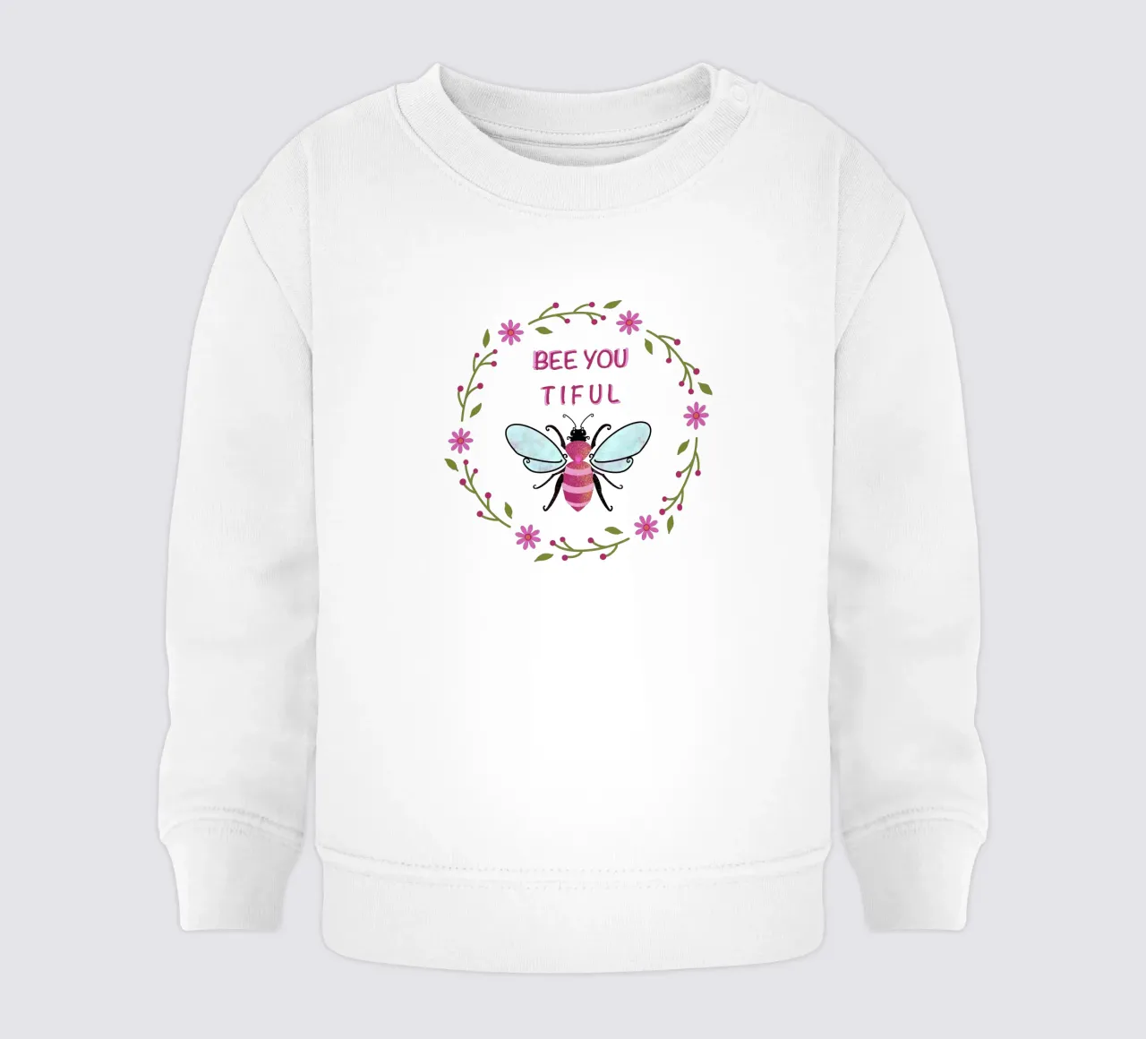 BEE YOU TIFUL felpa neonato da ElfenStil