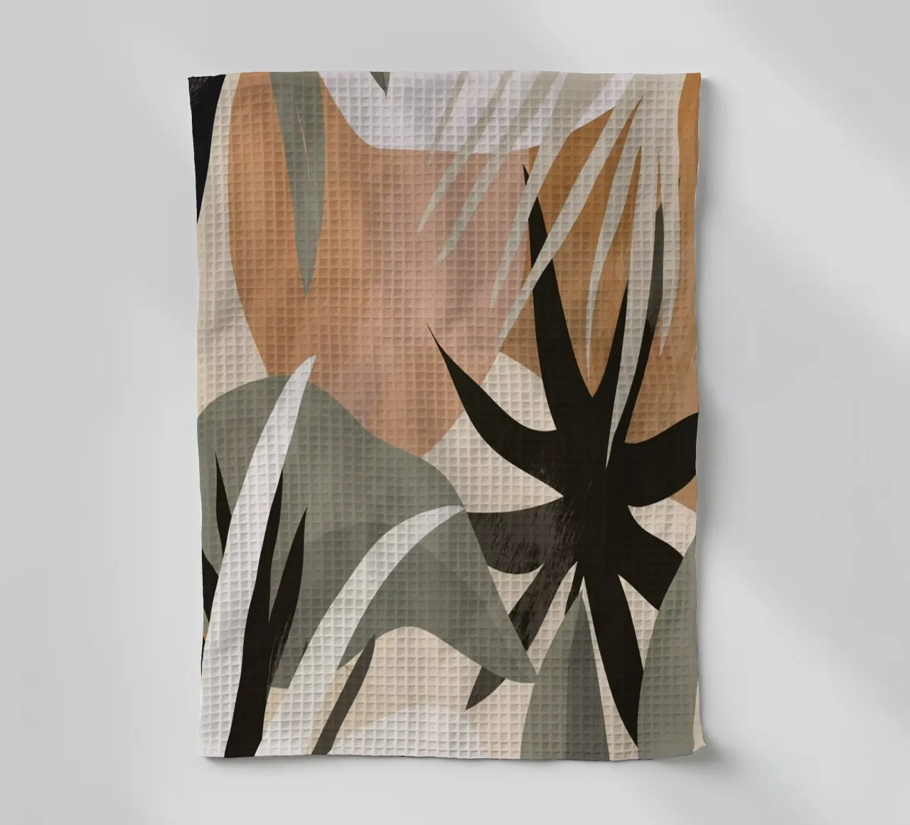 Art abstrait Jungle 3 torchon de ThingDesign