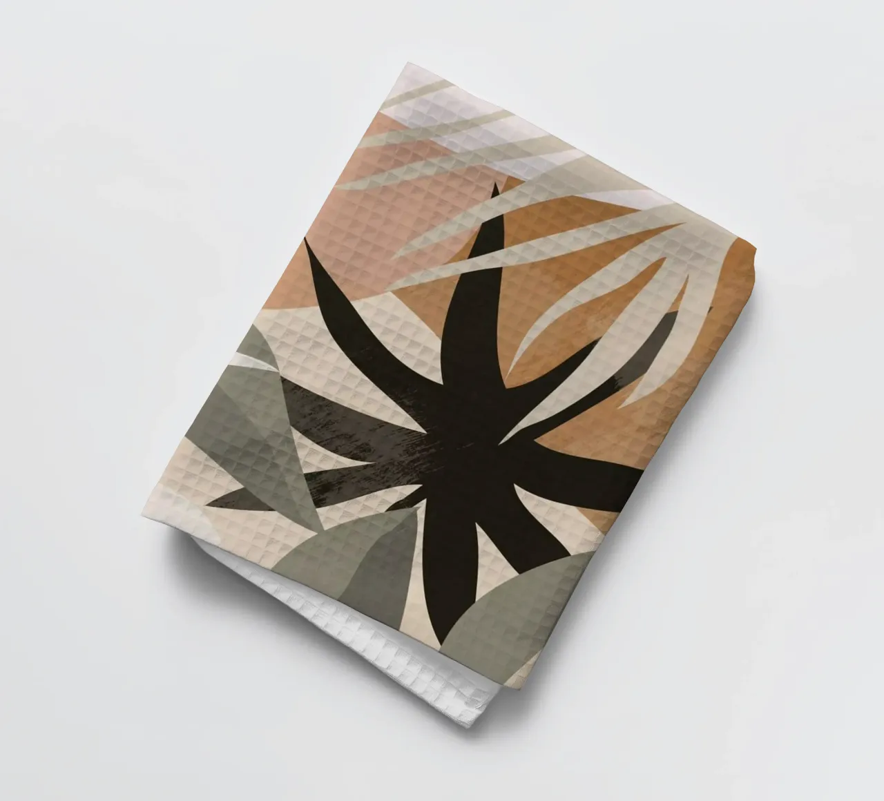 Art abstrait Jungle 3 torchon de ThingDesign