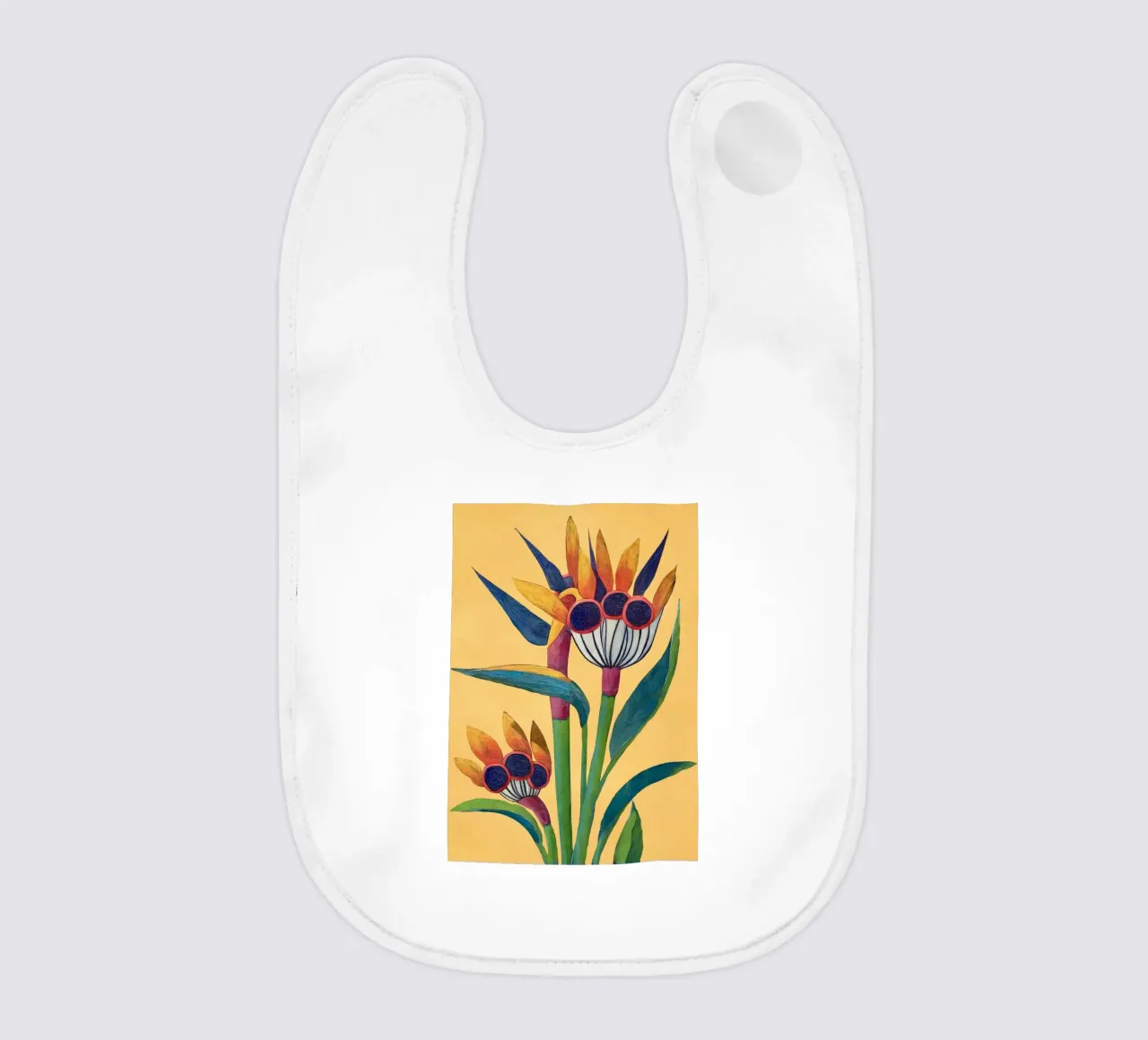Bird of Paradise in Tropical Bloom bavaglino da Flow Line