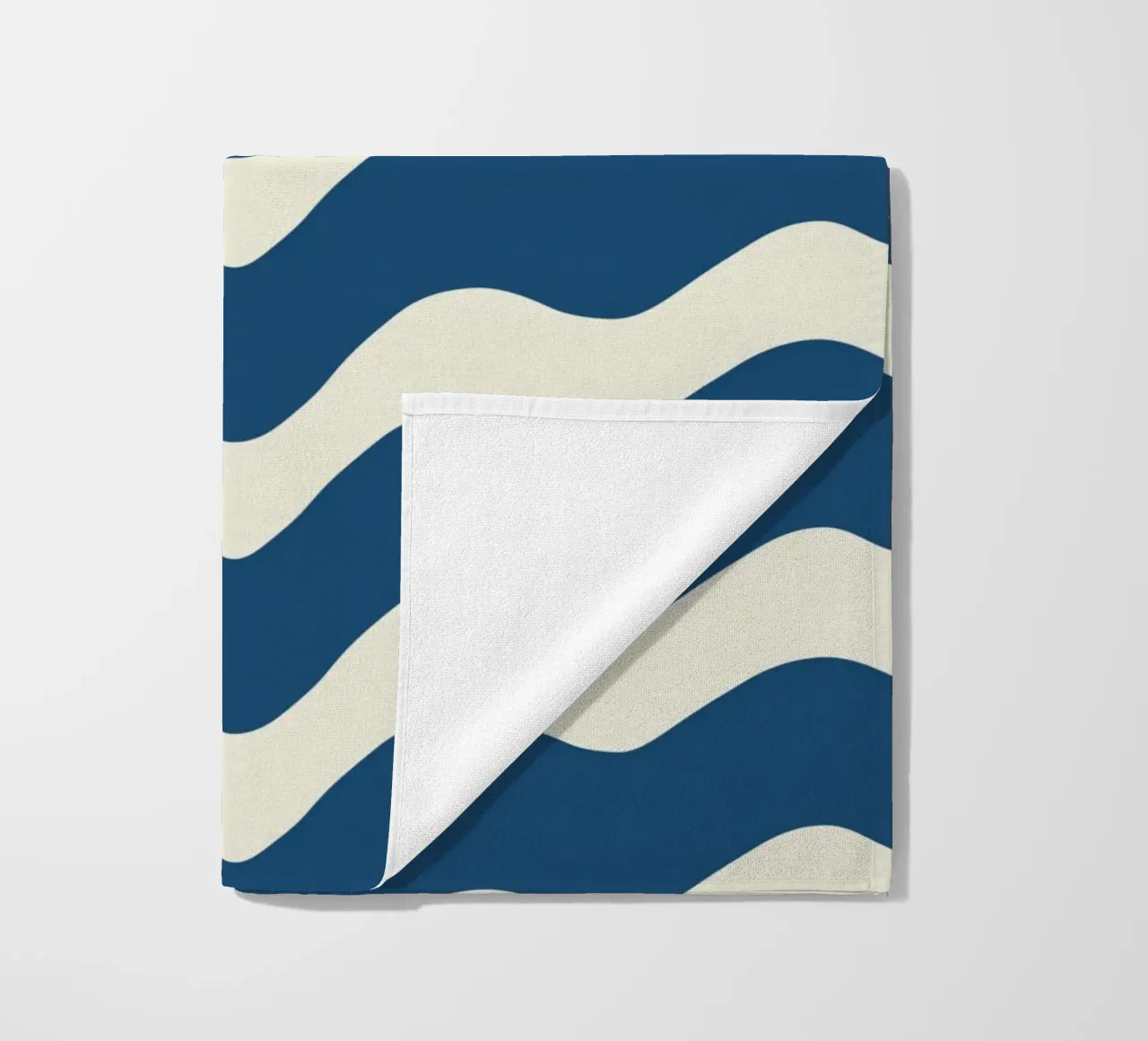 Waves pattern 21 strandhanddoek van Little Dean