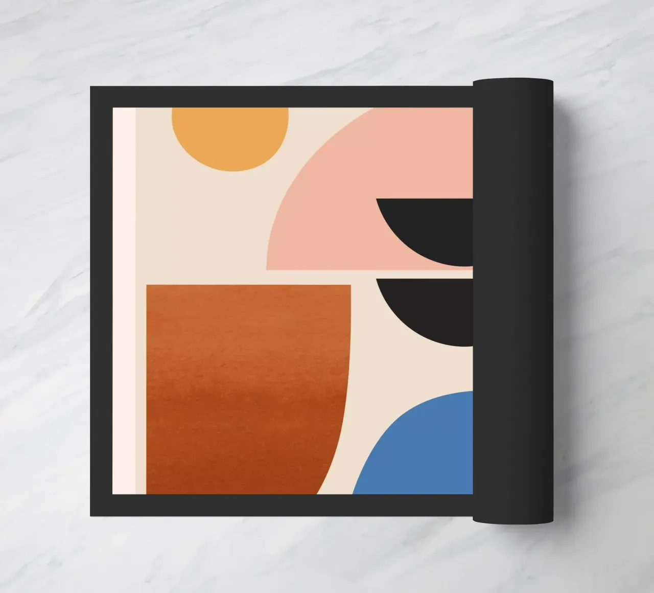 Forme astratte minimali 52 zerbino da ThingDesign