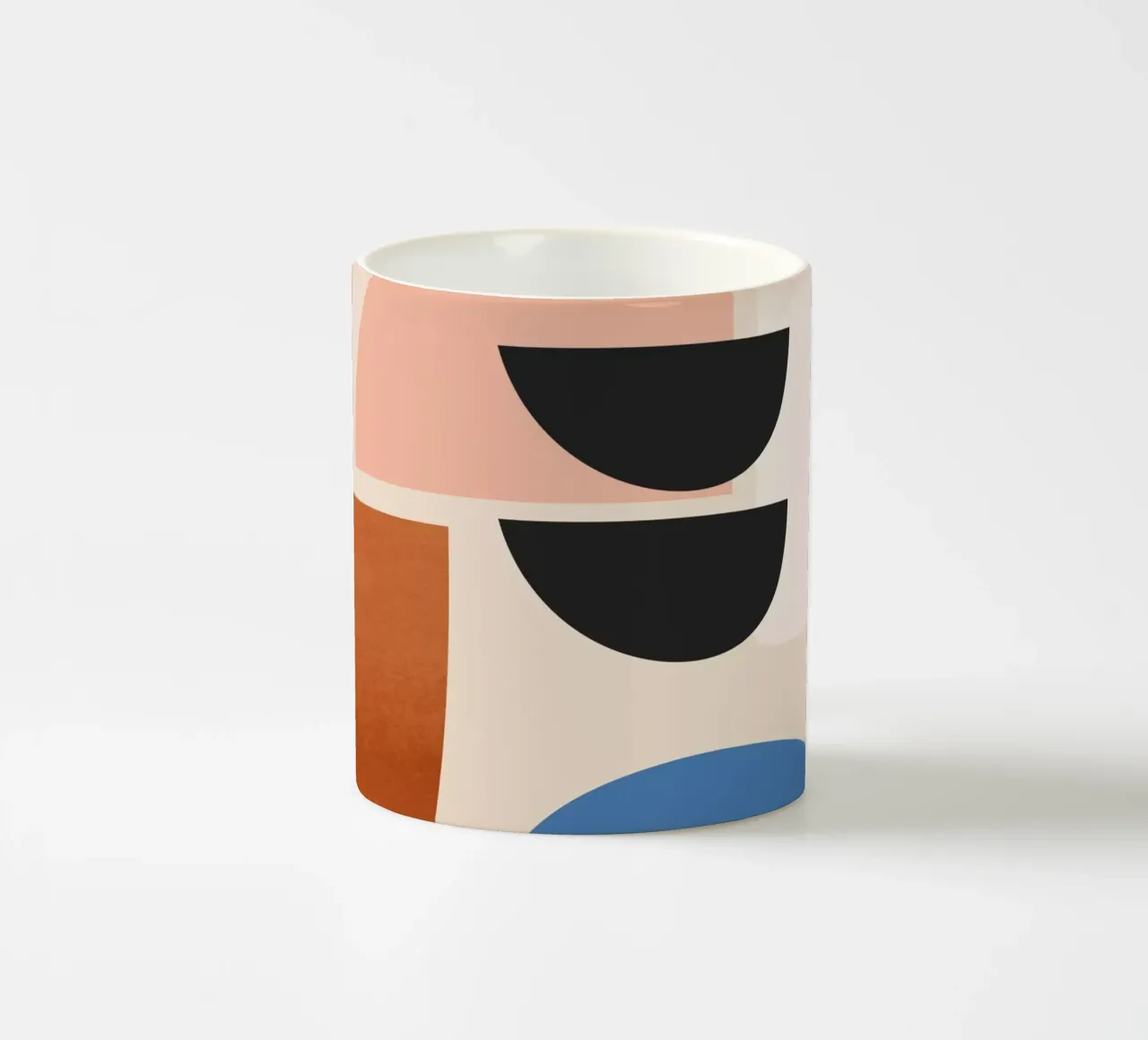 Forme astratte minimali 52 tazza in ceramica da ThingDesign