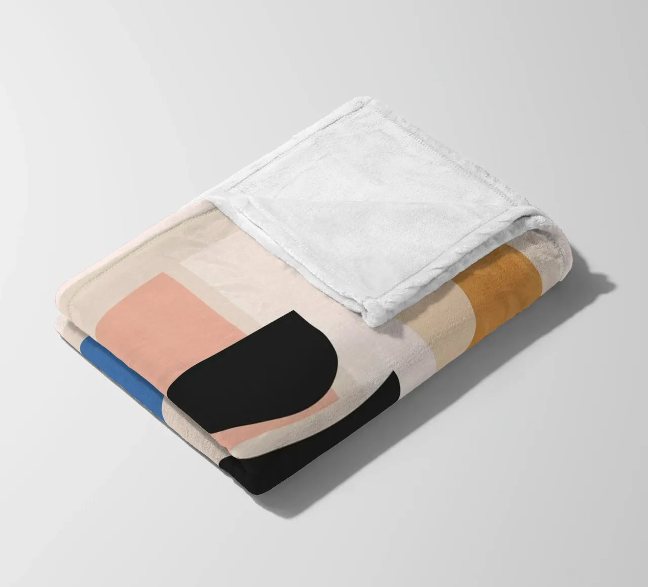 Forme astratte minimali 52 coperta in pile da ThingDesign