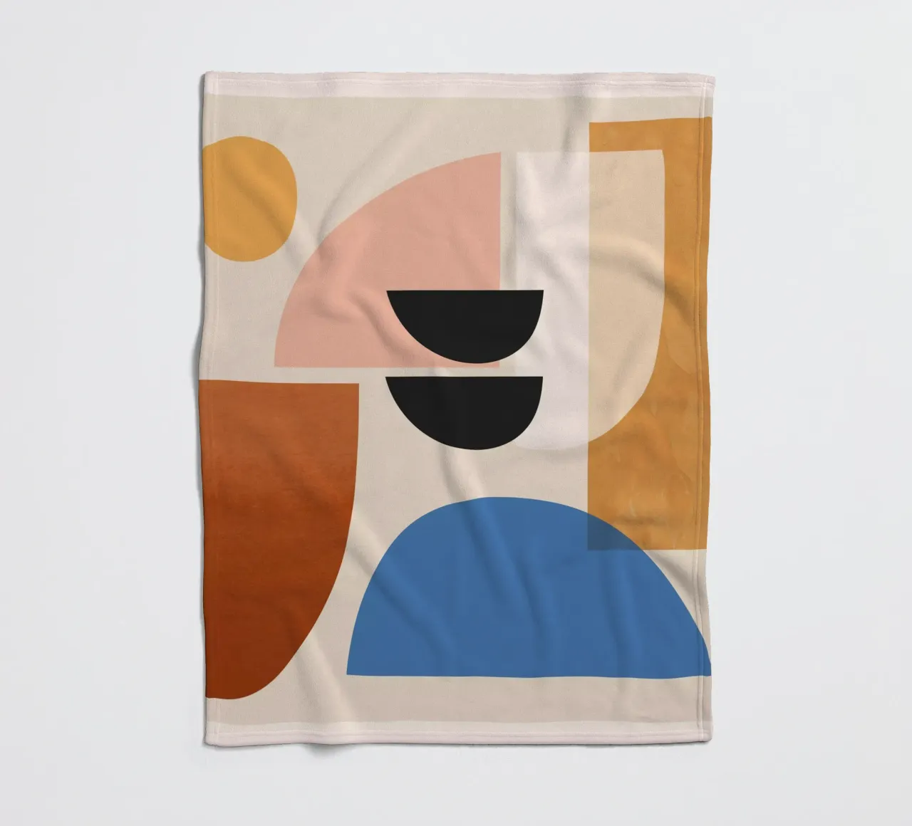 Forme astratte minimali 52 coperta in pile da ThingDesign