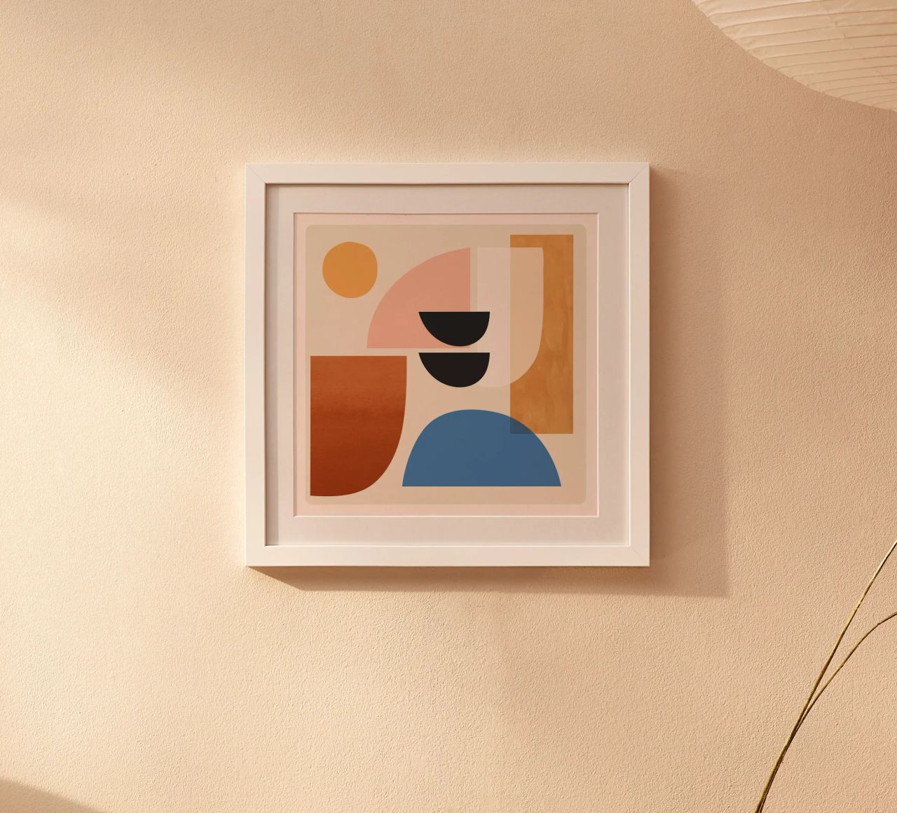 Abstract Minimal Shapes 52 poster by ThingDesign