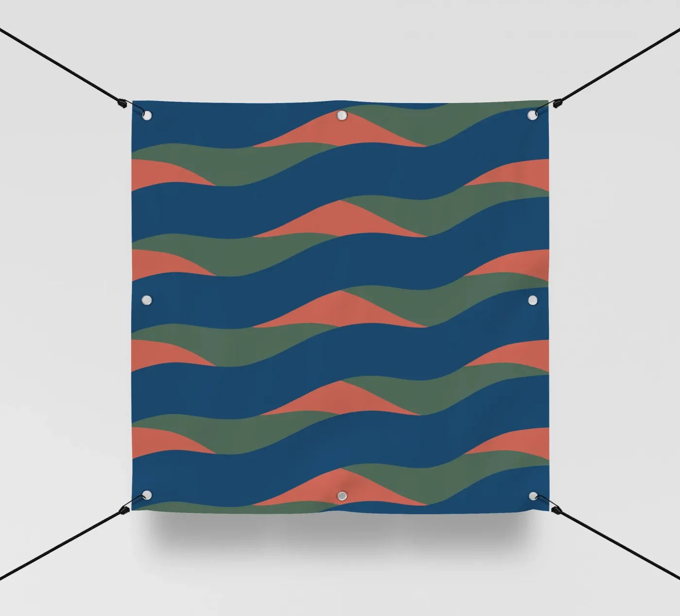 Waves pattern 24 pvc cover by Little Dean