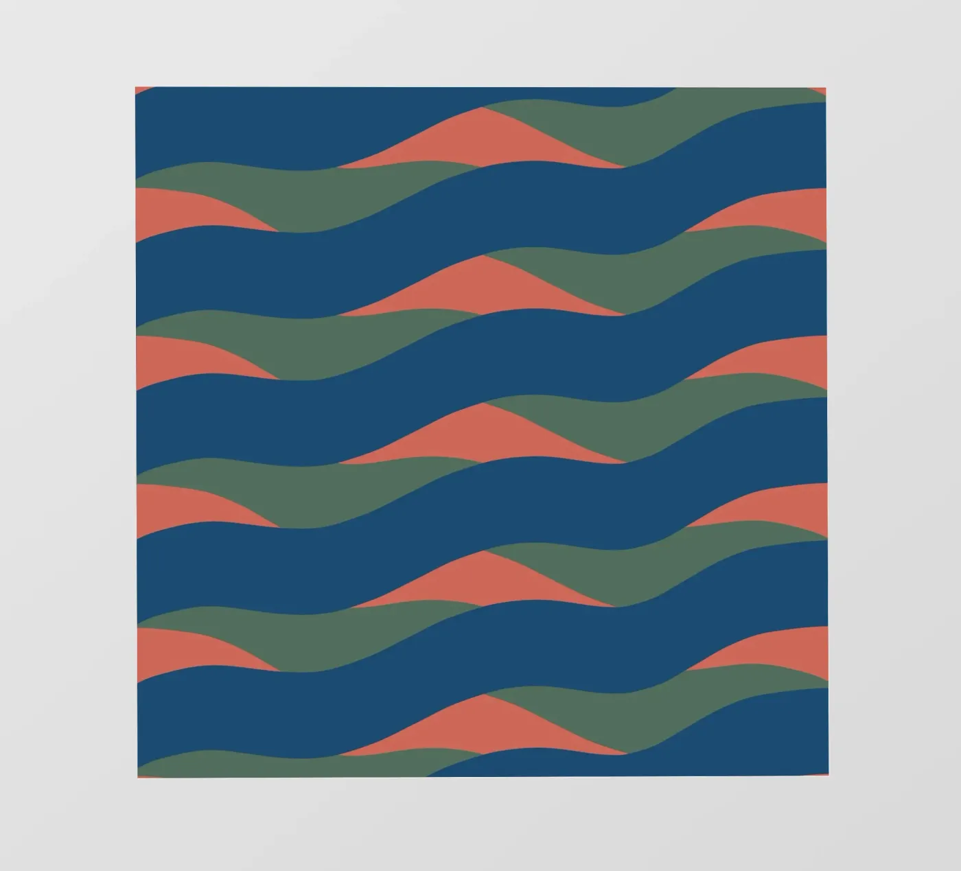 Waves pattern 24 pvc cover by Little Dean