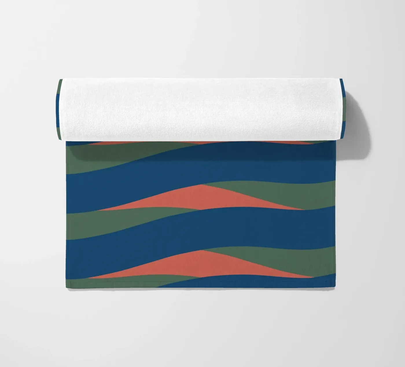 Waves pattern 24 strandhanddoek van Little Dean