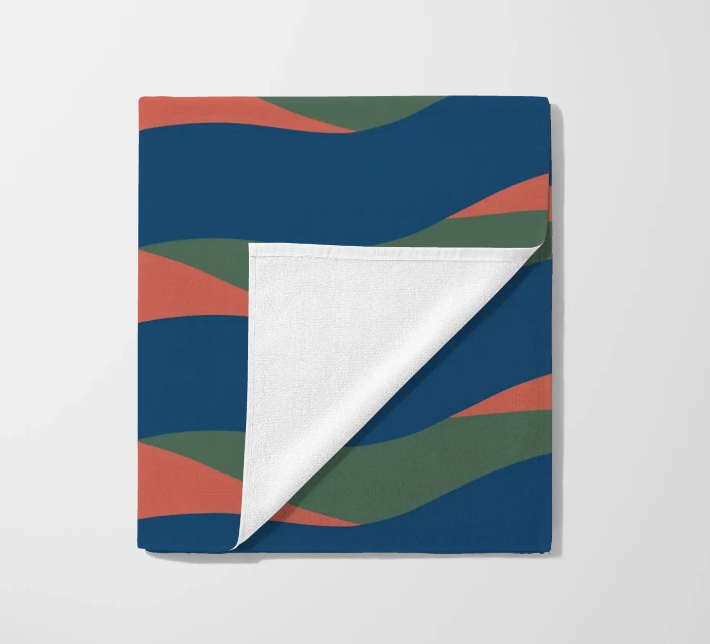 Waves pattern 24 strandhanddoek van Little Dean