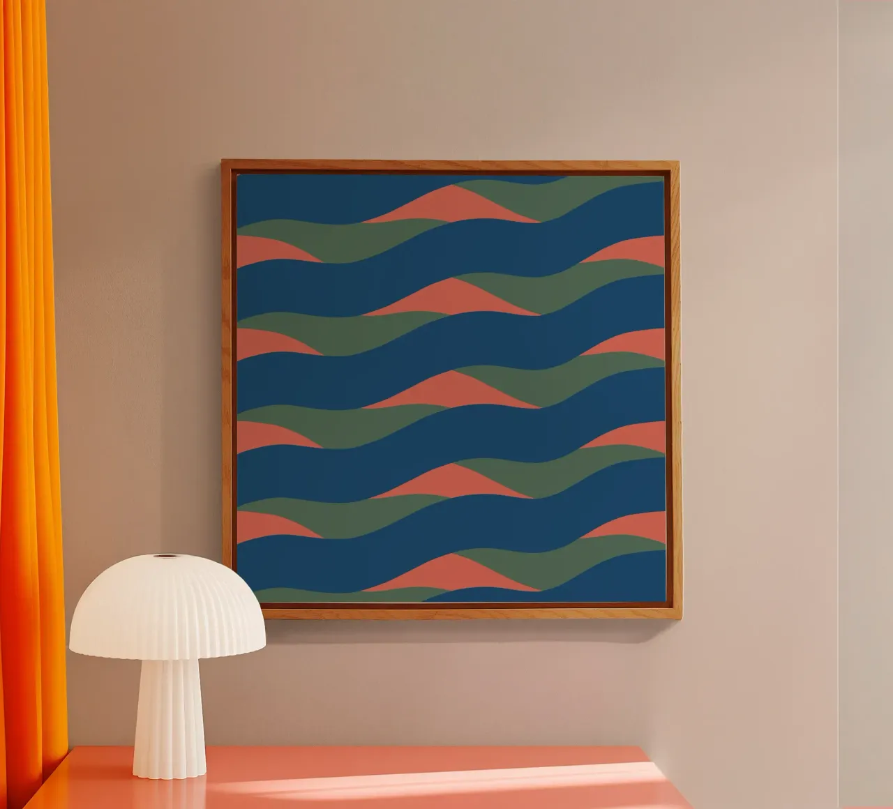 Waves pattern 24 plexiglas de Little Dean