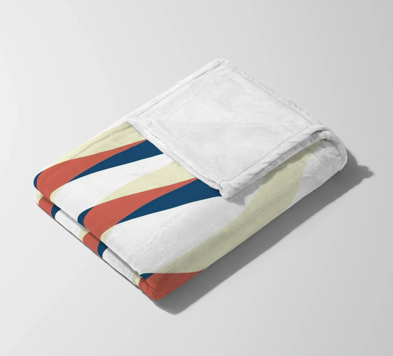 Golven patroon 25 fleecedeken van Little Dean