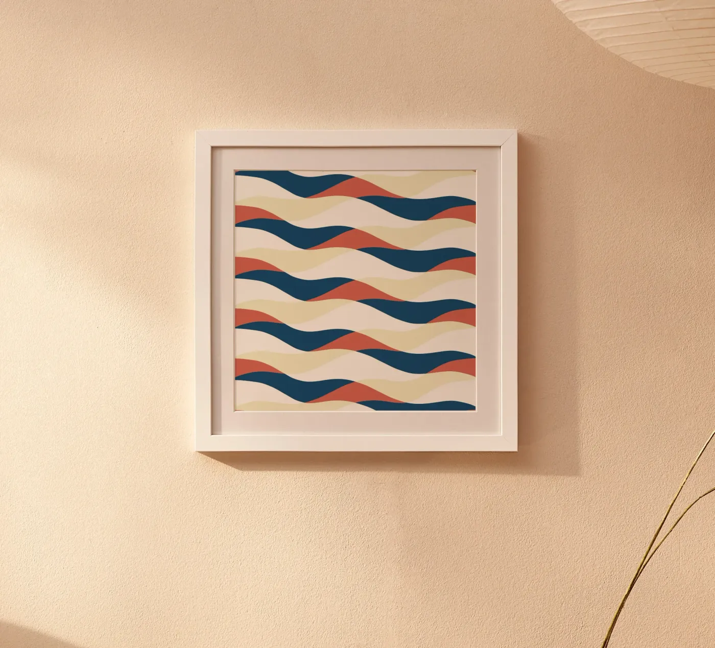 Waves pattern 25 poster de Little Dean
