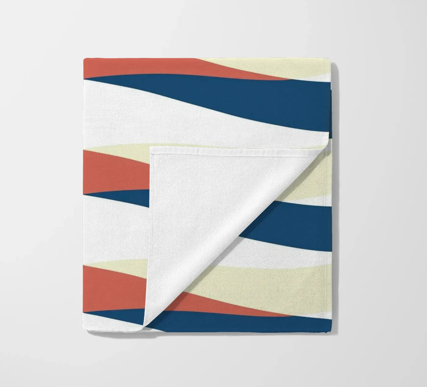 Waves pattern 25 serviette de plage de Little Dean