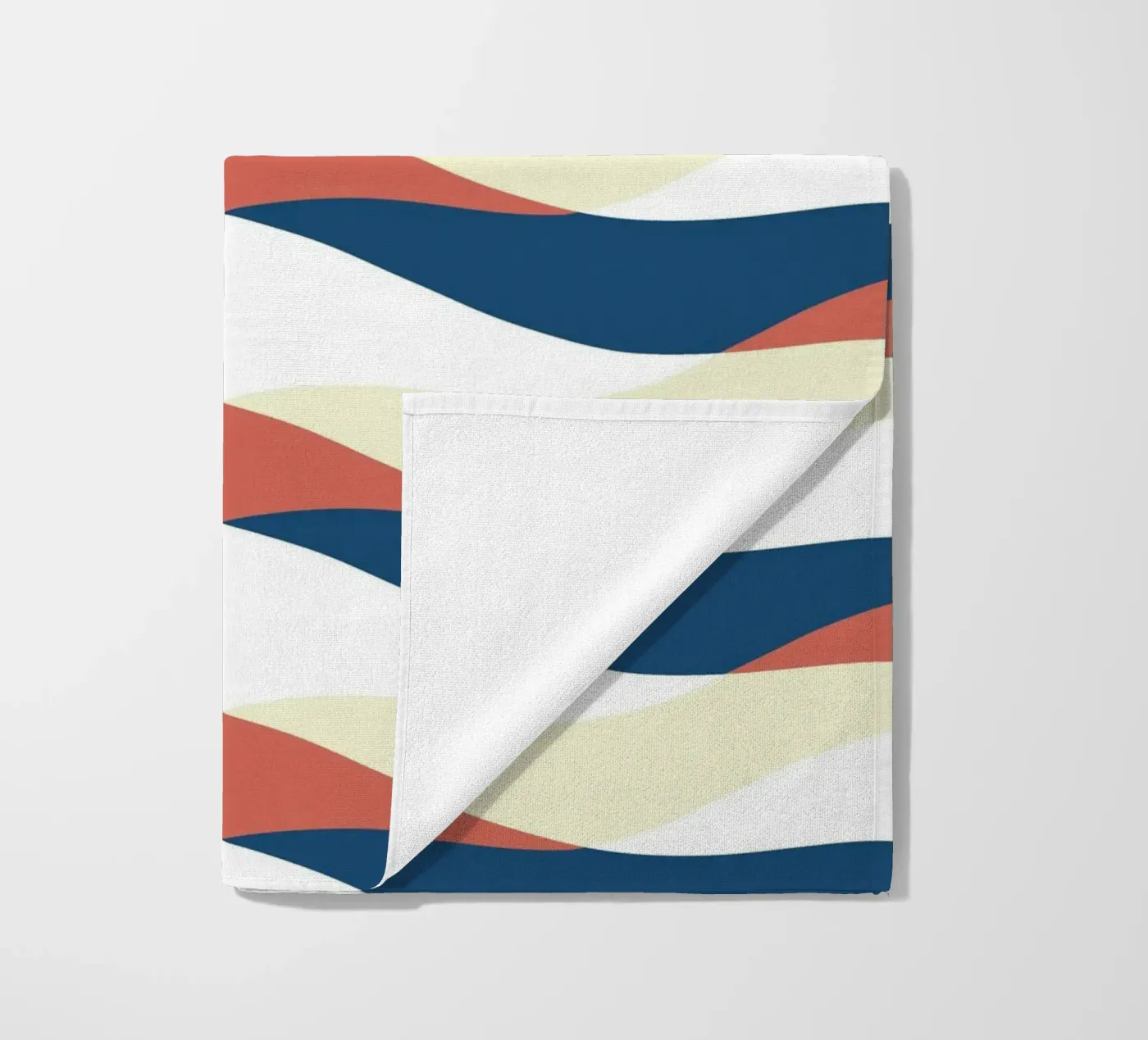 Waves pattern 25 serviette de plage de Little Dean