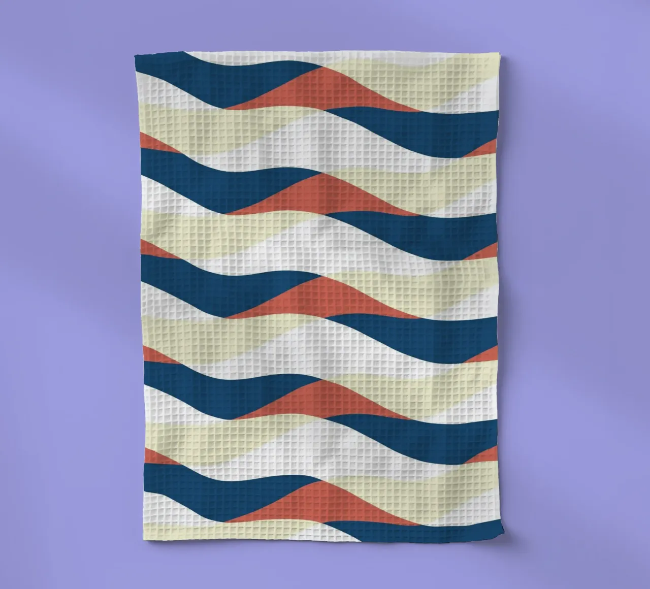 Waves pattern 25 torchon de Little Dean