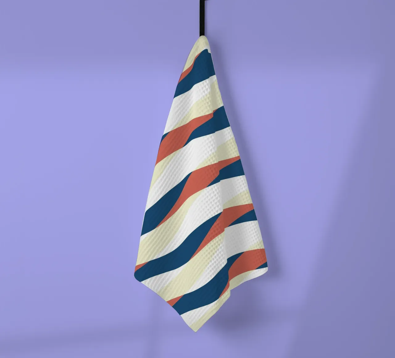 Waves pattern 25 torchon de Little Dean