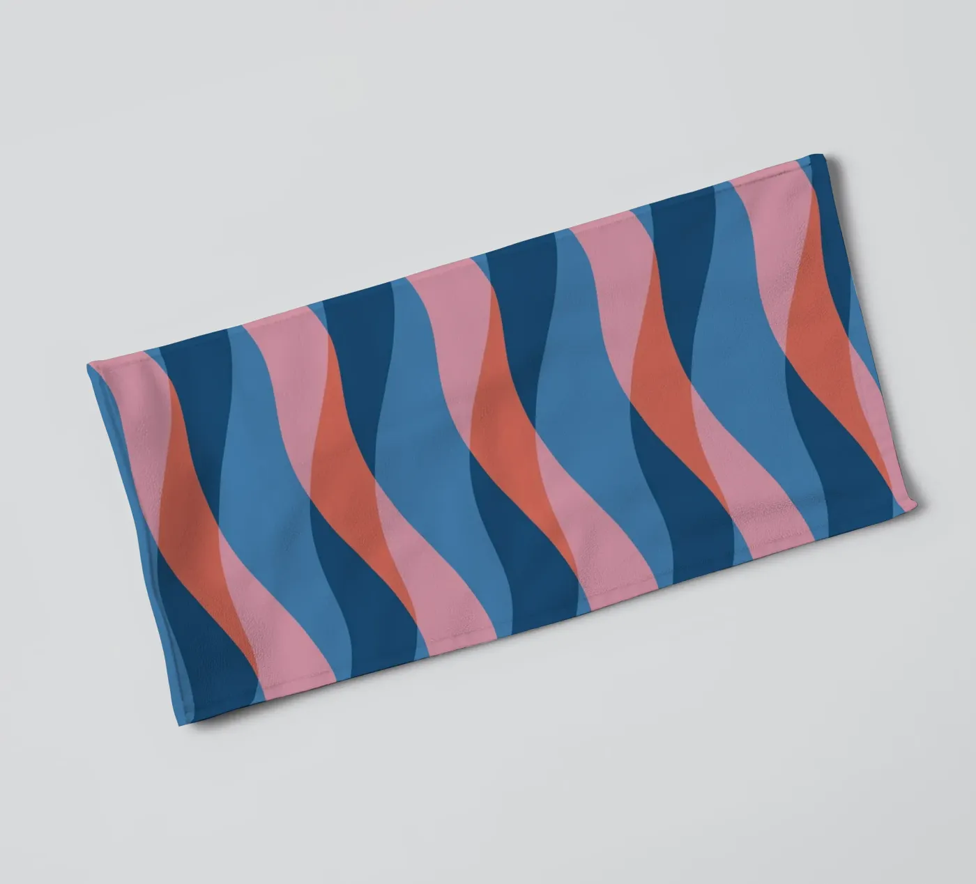 Waves pattern 26 serviette de bain de Little Dean