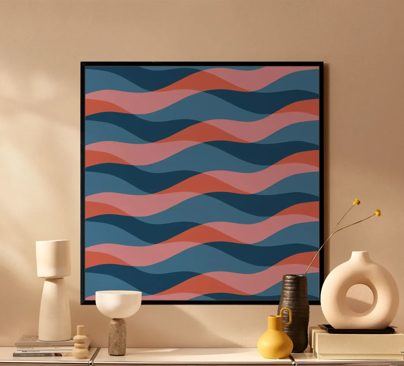 Waves pattern 26 poster da Little Dean