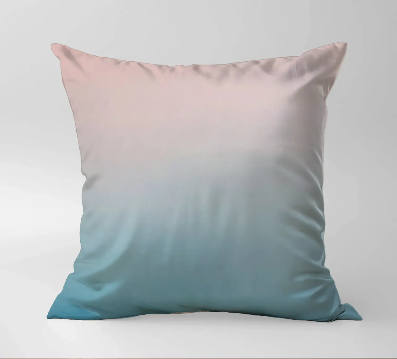 Gradiente di colori pastello - Mare calmo all'alba cuscino da Euphoria Theresa