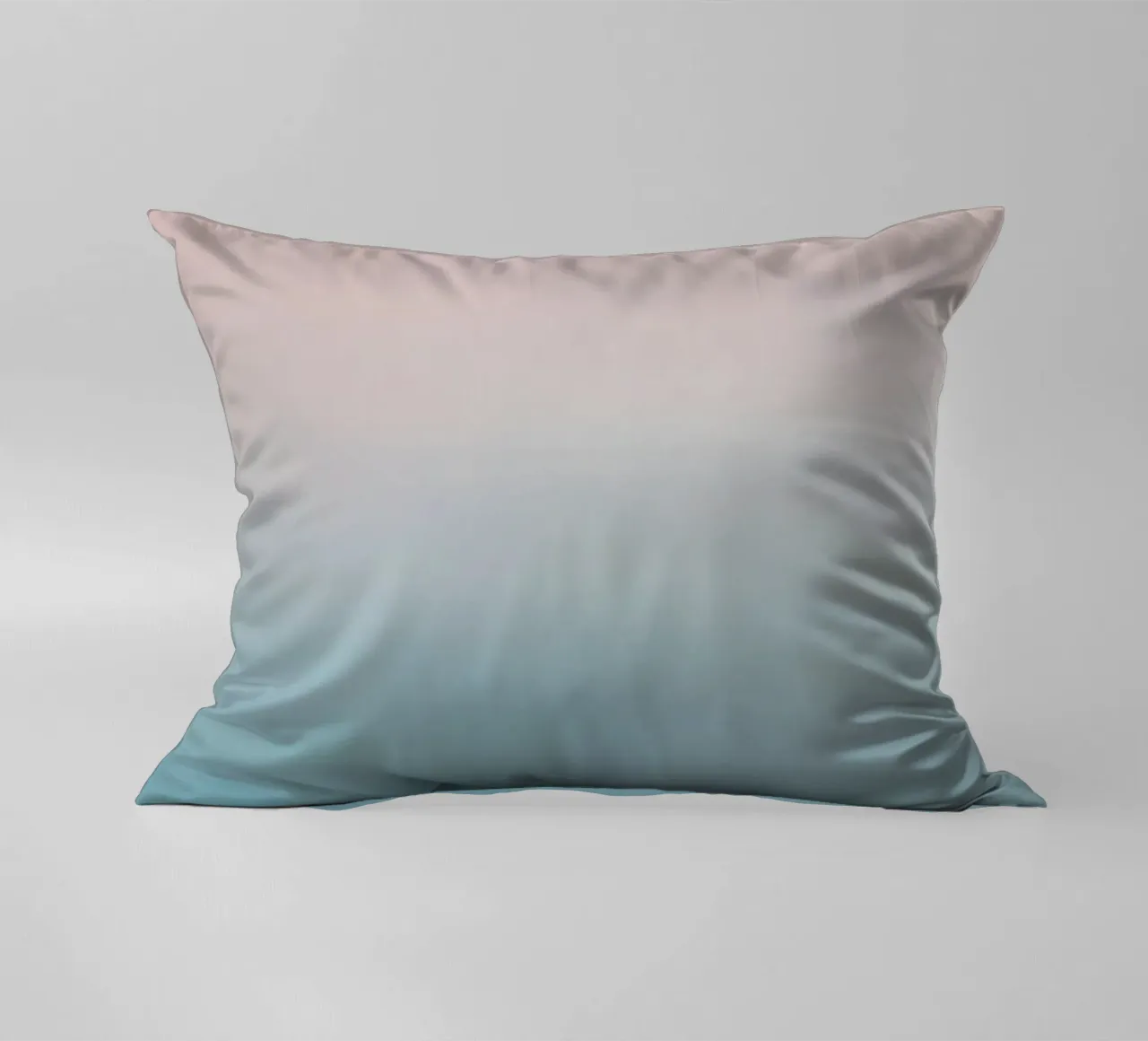 Gradiente di colori pastello - Mare calmo all'alba cuscino da Euphoria Theresa