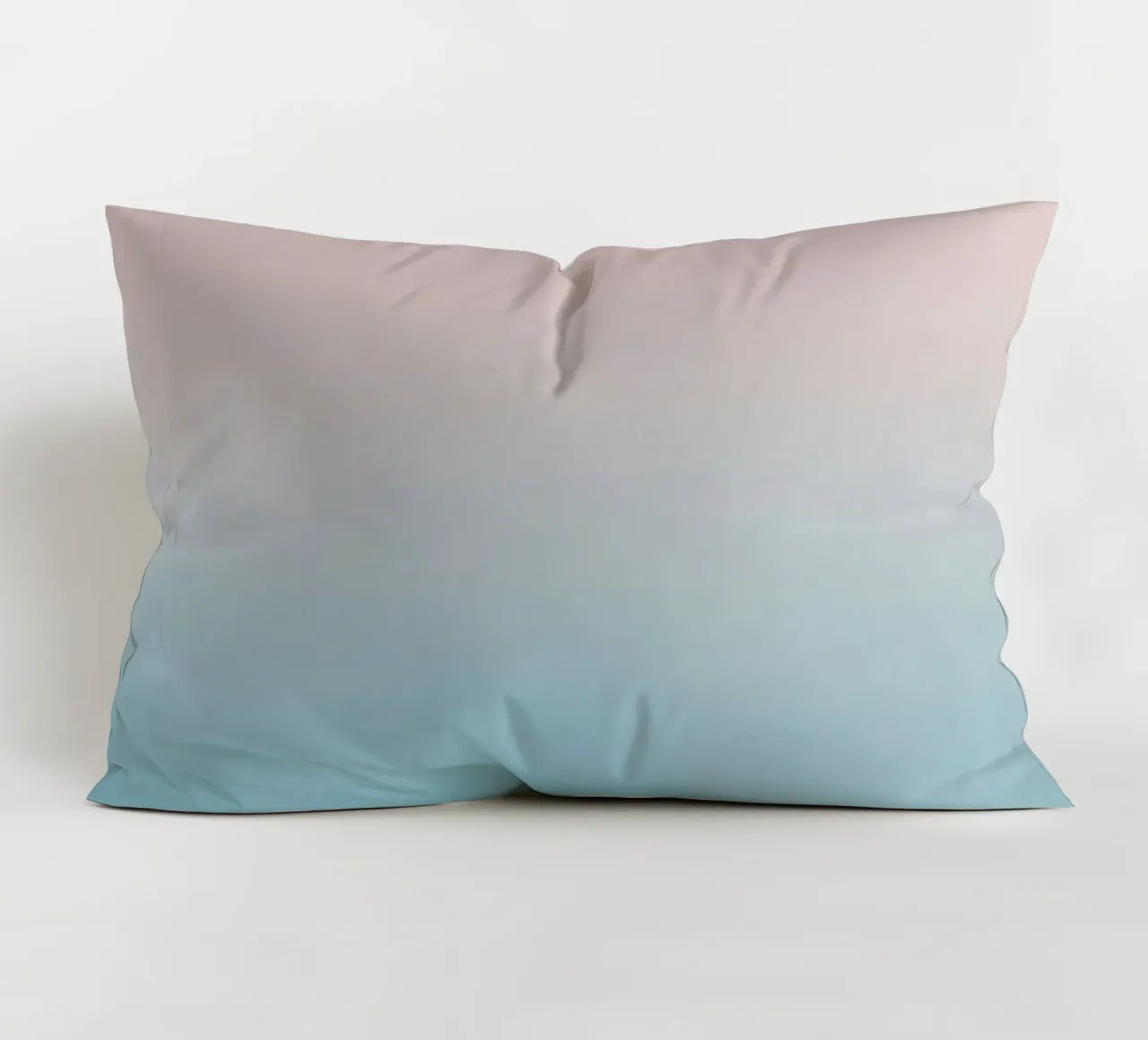 Gradiente di colori pastello - Mare calmo all'alba cuscino da Euphoria Theresa