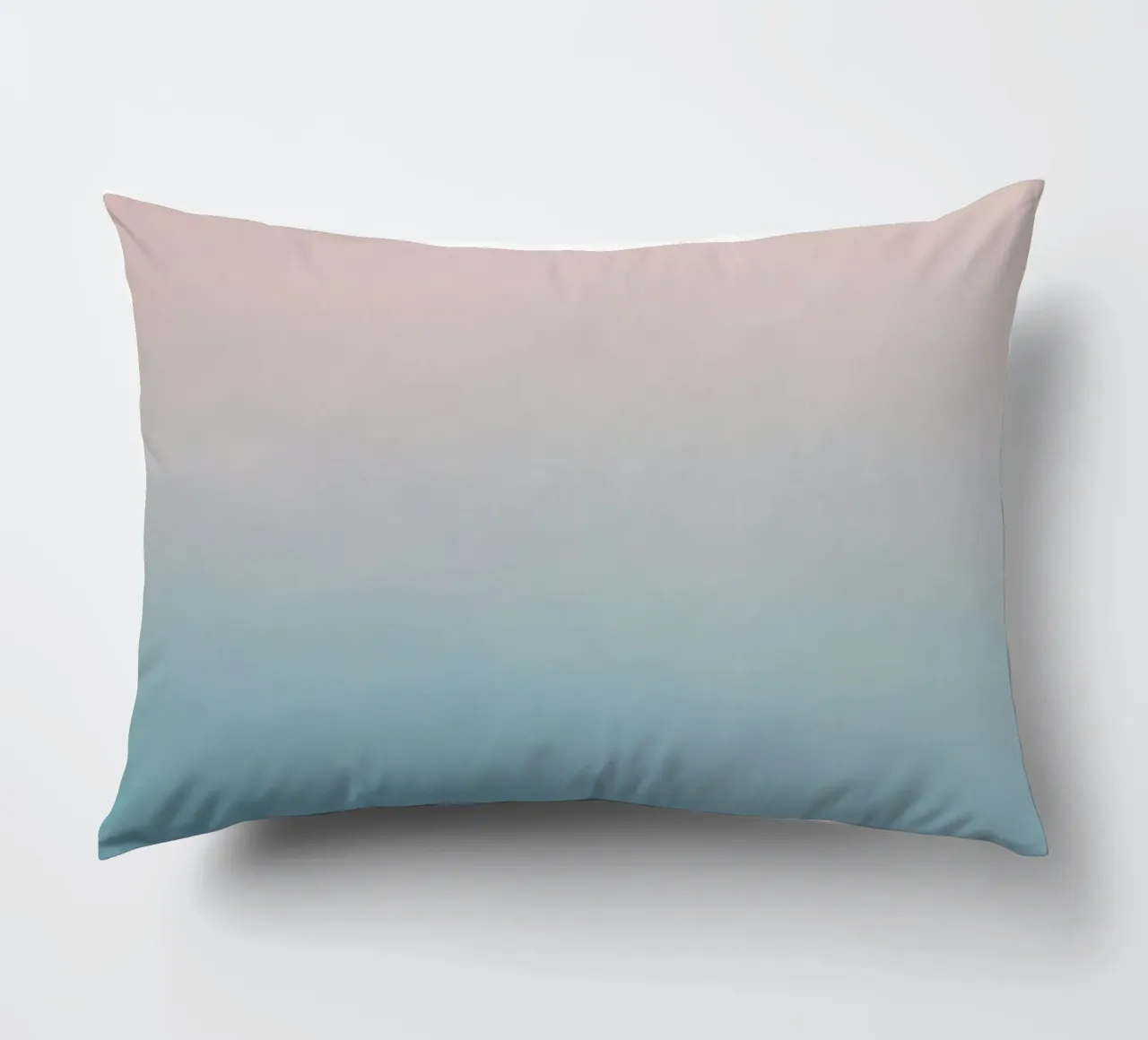 Gradiente di colori pastello - Mare calmo all'alba cuscino da Euphoria Theresa