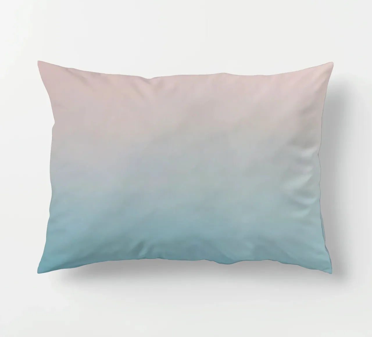 Gradiente di colori pastello - Mare calmo all'alba cuscino da Euphoria Theresa