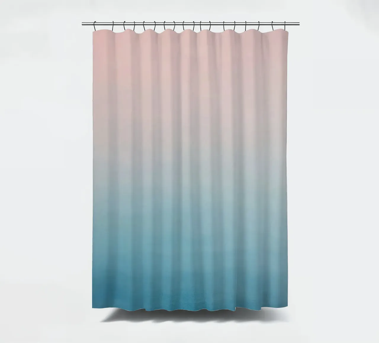 Gradiente di colori pastello - Mare calmo all'alba tenda da doccia da Euphoria Theresa