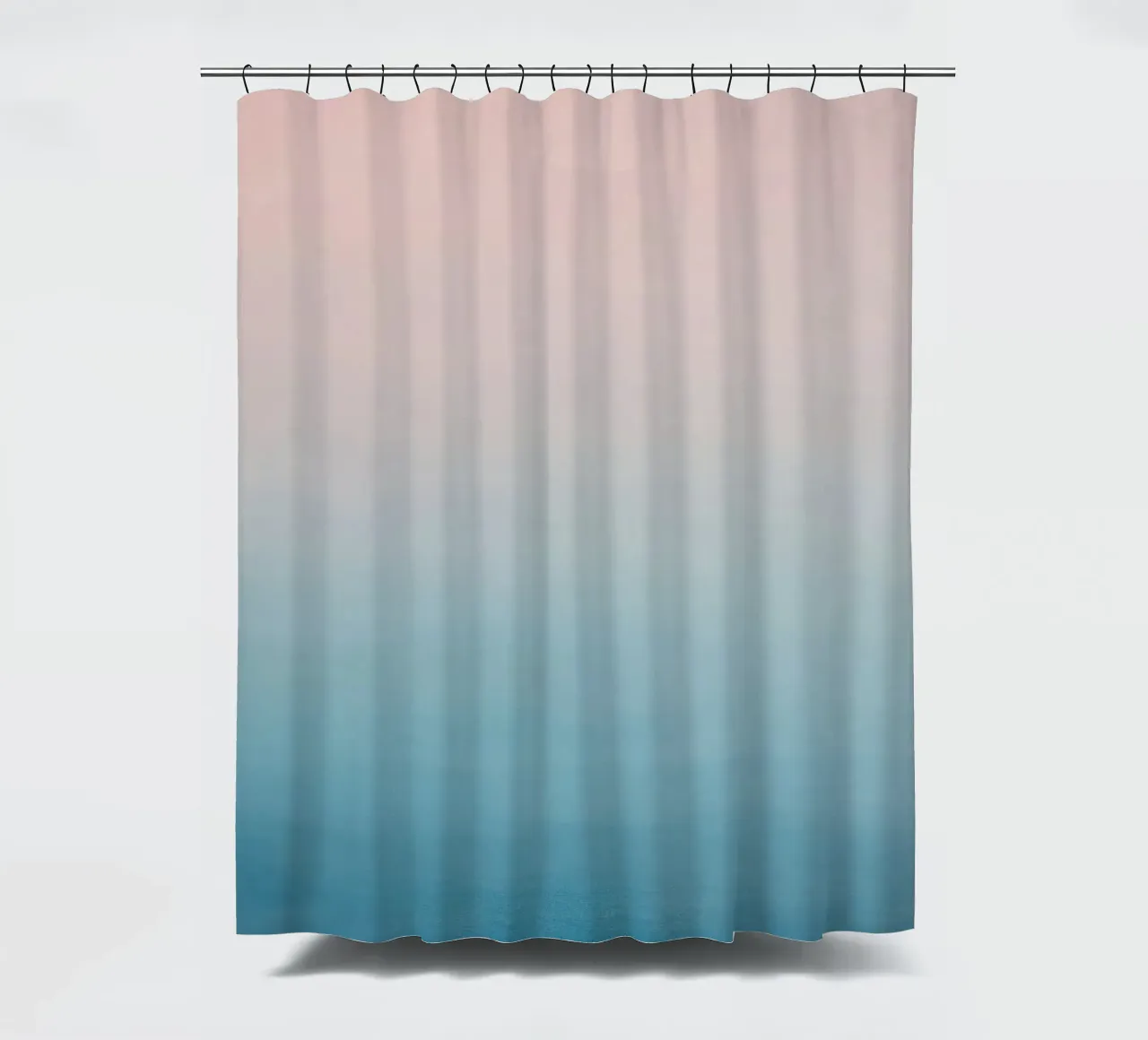 Gradiente di colori pastello - Mare calmo all'alba tenda da doccia da Euphoria Theresa