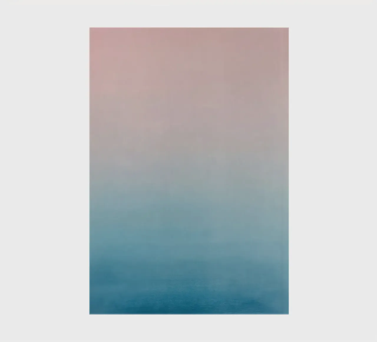 Pastel colour gradient - Calm sea at dawn notebook by Euphoria Theresa