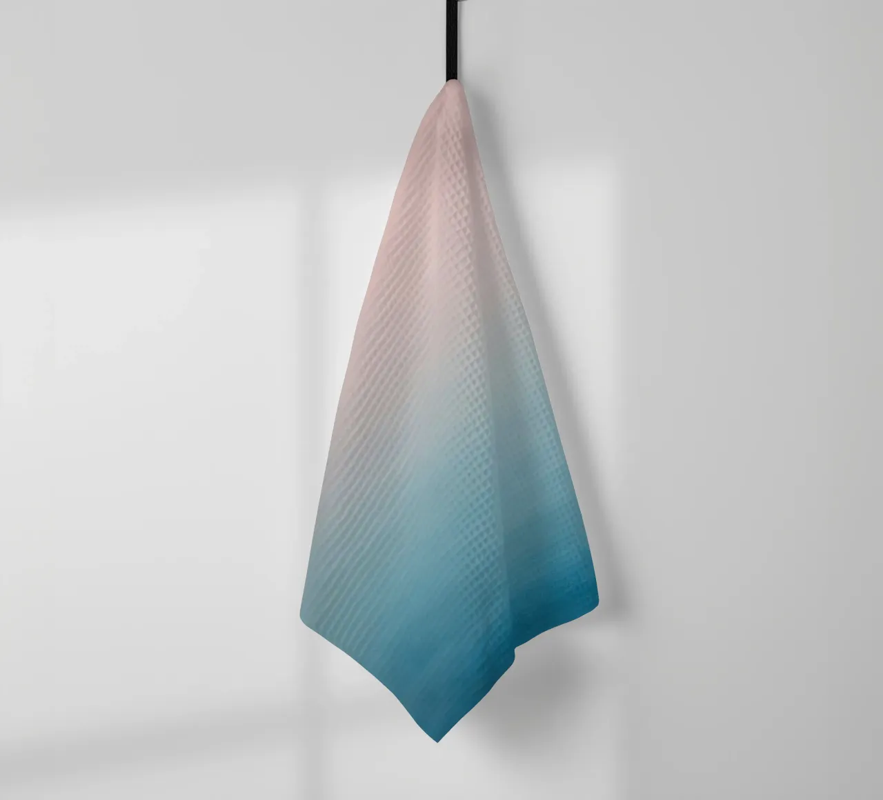 Gradiente di colori pastello - Mare calmo all'alba canovaccio da cucina da Euphoria Theresa