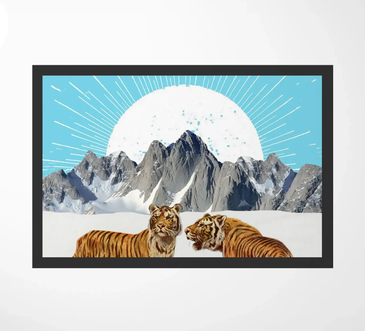 Tigers in the Snow zerbino da MsGonzalez