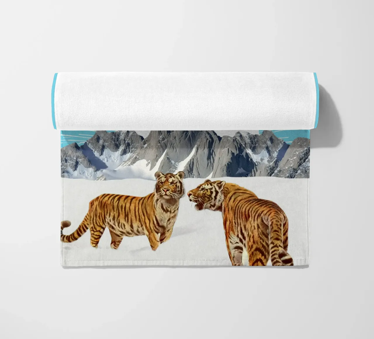 Tigers in the Snow telo mare da MsGonzalez