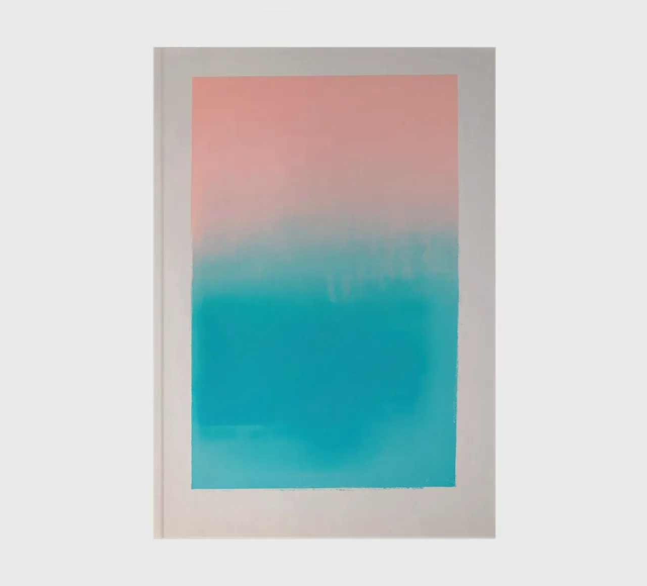 Ombre Pink-Blue - Serigrafia minimalista diario da Euphoria Theresa