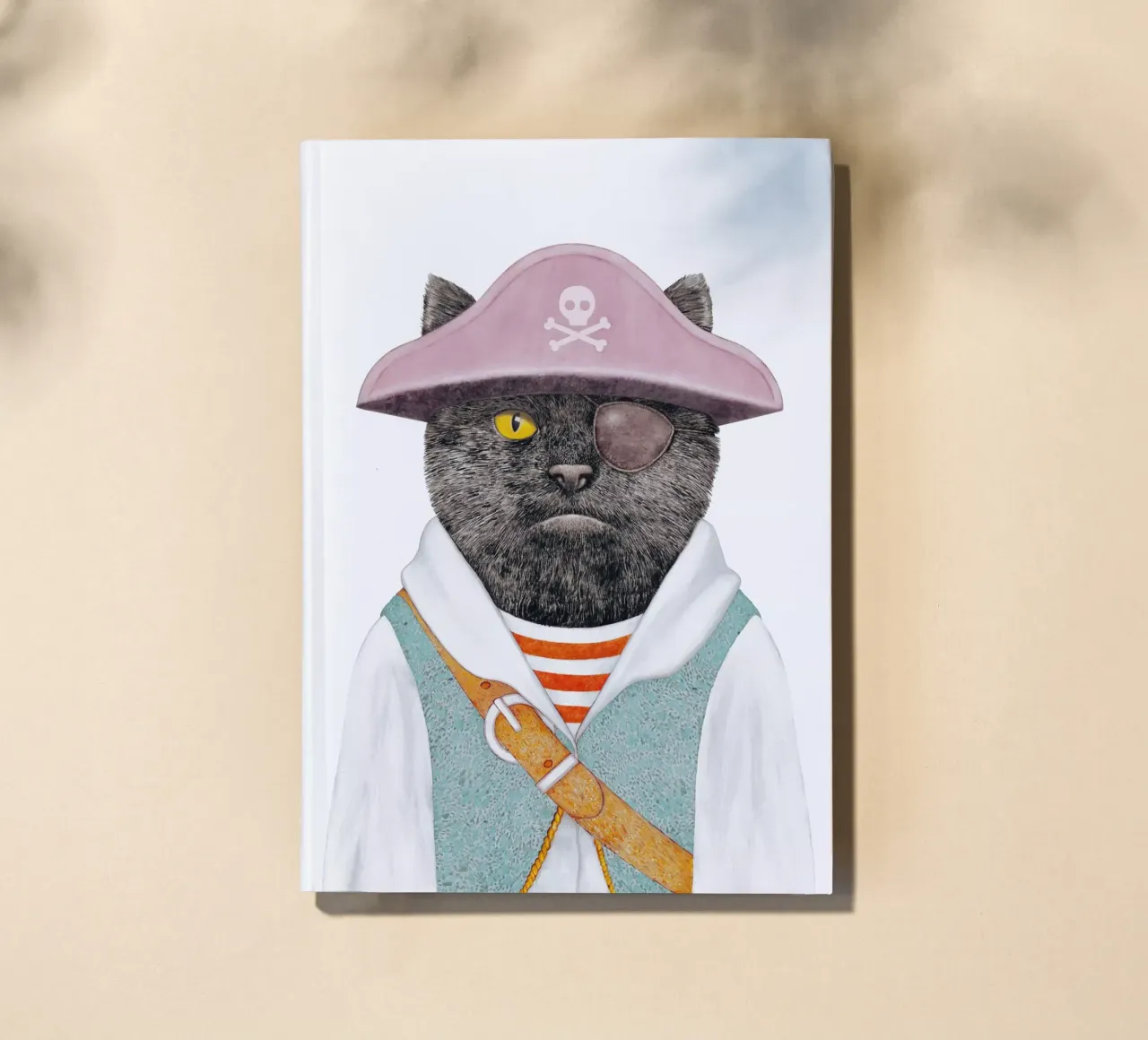 Pirate Cat notebook by Animal Crew