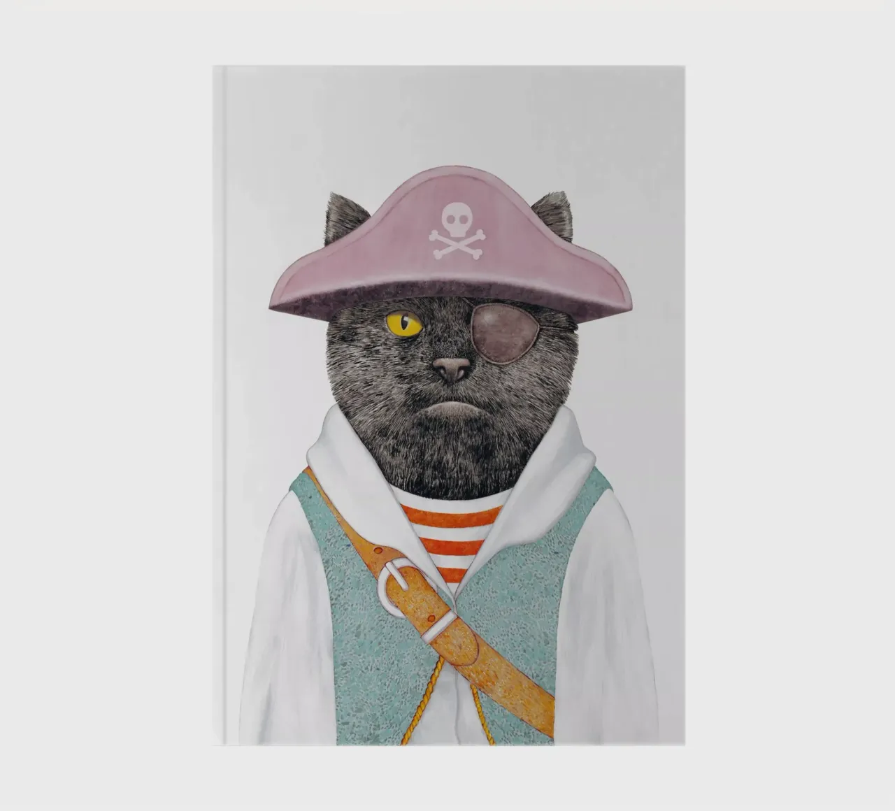 Pirate Cat notebook by Animal Crew