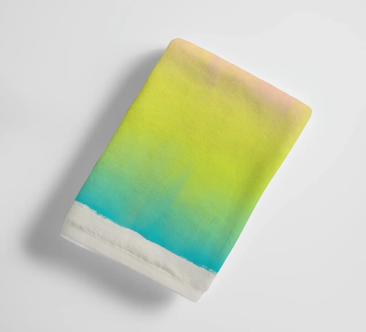 Gradiente di colori al neon - cielo al crepuscolo asciugamano da bagno da Euphoria Theresa