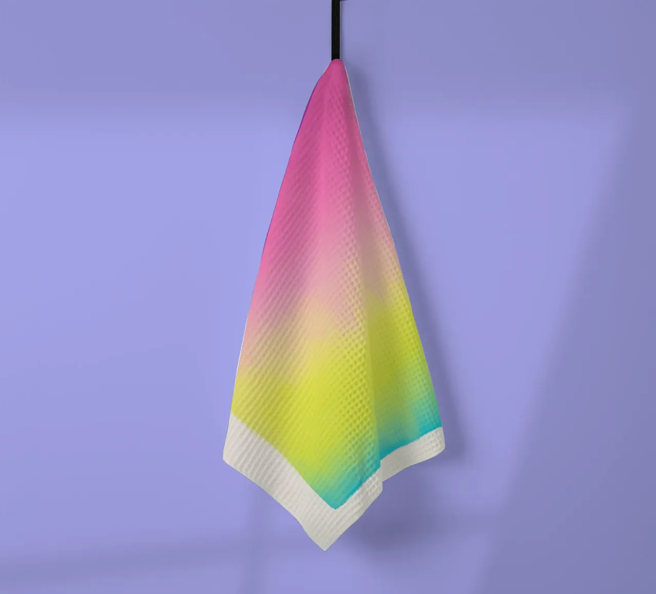 Gradiente di colori al neon - cielo al crepuscolo canovaccio da cucina da Euphoria Theresa