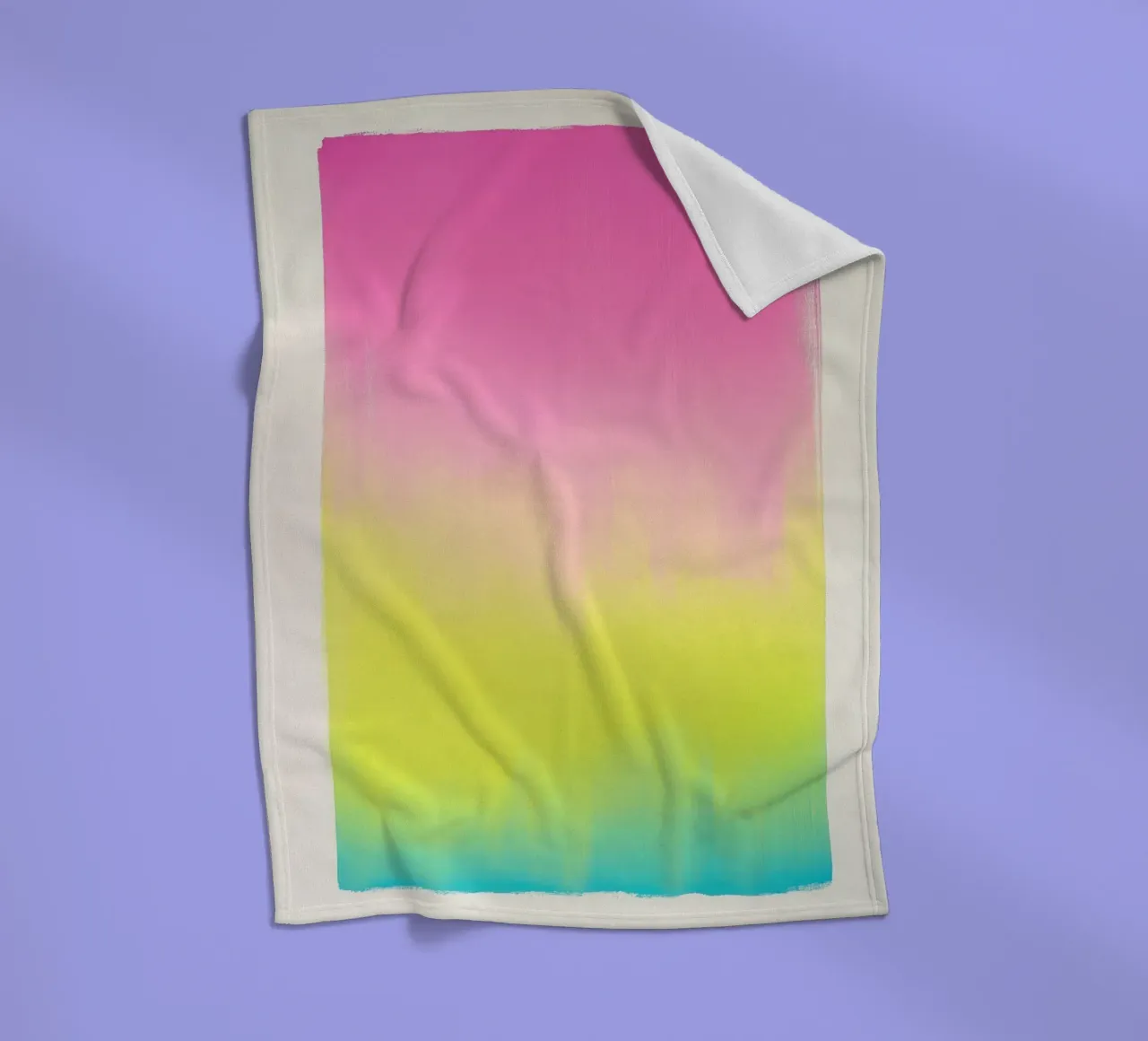 Gradiente di colori al neon - cielo al crepuscolo coperta in pile da Euphoria Theresa